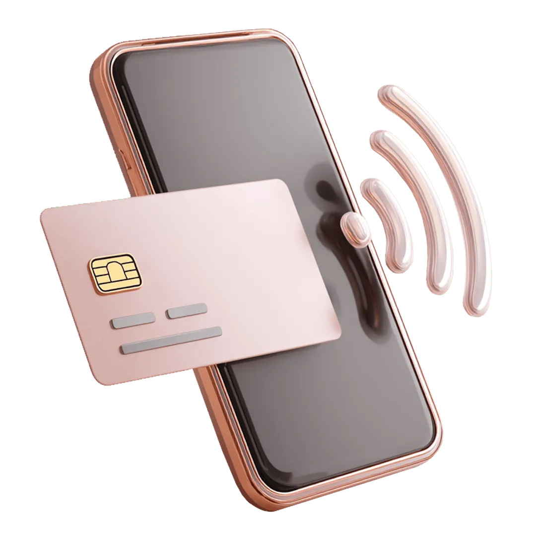 Customer joining a loyalty programme by tapping a phone on a TapSpot Dot